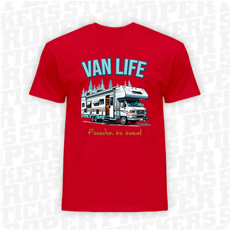 Van Life - koszulka czarna
